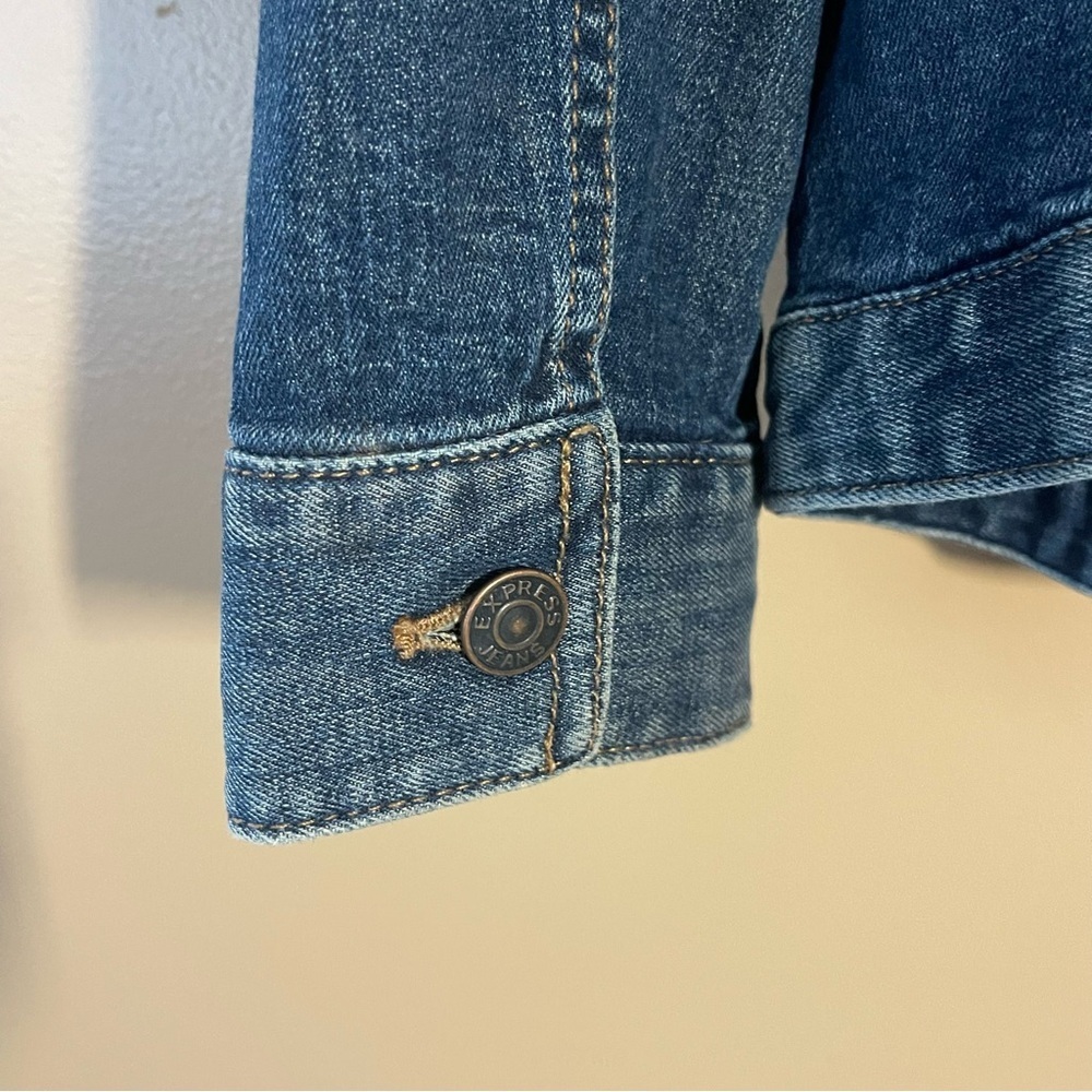 Express women’s XS denim jacket - Picture 10 of 11